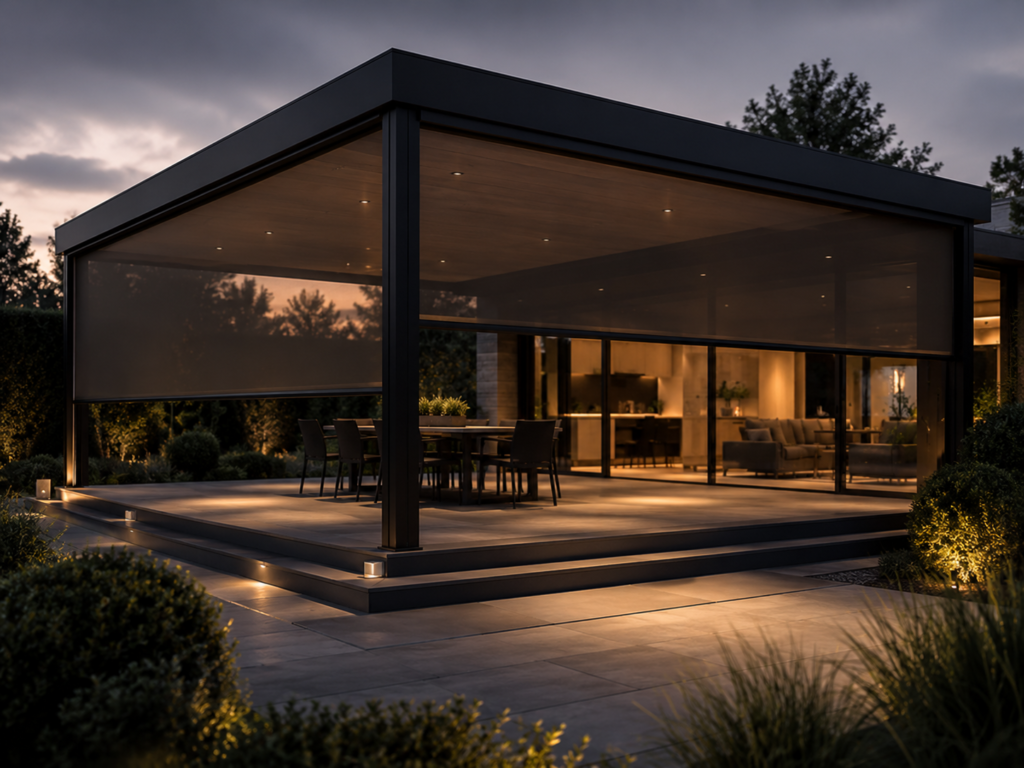 Private Garden Zip Screen