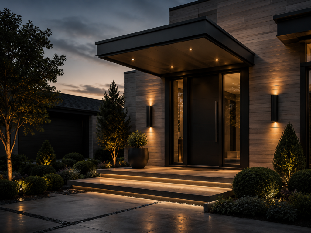 Modern Entrance Door Canopy