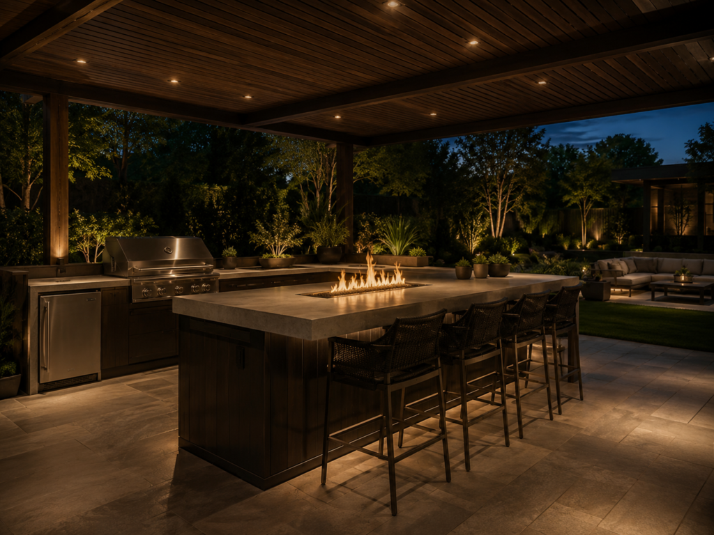 Luxury Outdoor Kitchen